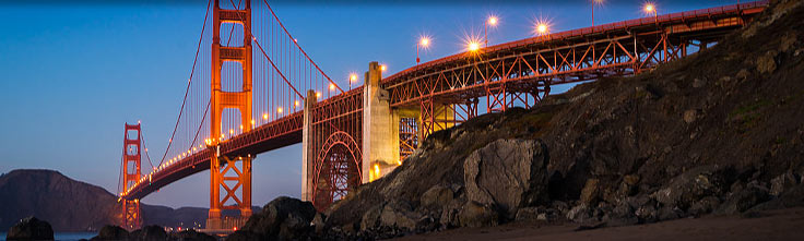 Golden Gate Bron, San Francisco, USA
